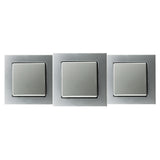 Lot de 3 interrupteurs en saillie Bel Vue - Zenitech