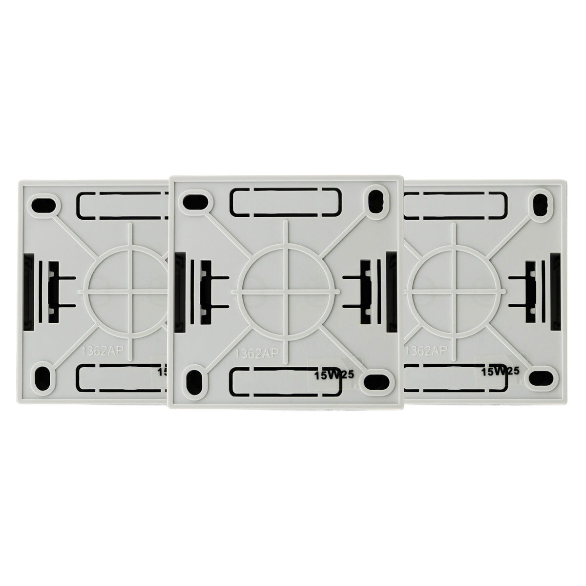 Lot de 3 interrupteurs en saillie Bel Vue - Zenitech
