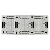 Lot de 3 interrupteurs en saillie Bel Vue - Zenitech