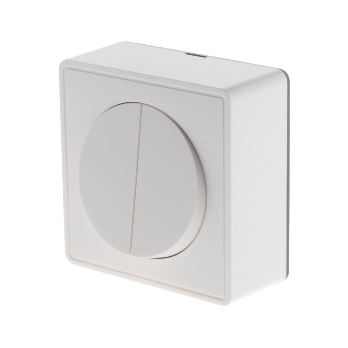 Interrupteur double va et vient 10A saillie Silver - Vulco - Zenitech