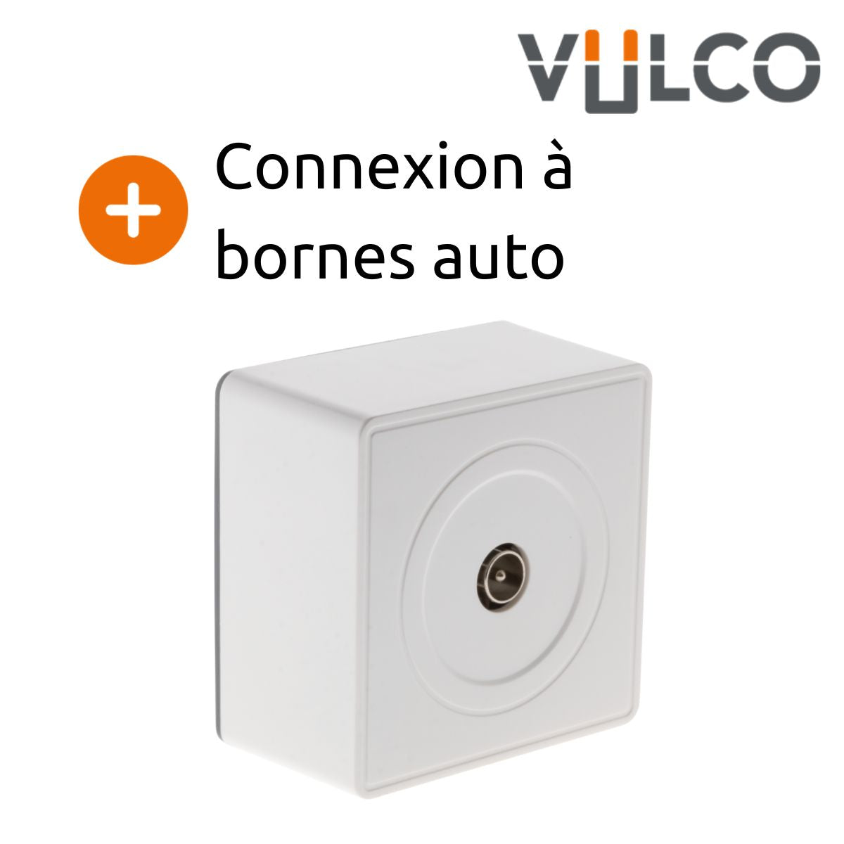 Prise TV en saillie Vulco