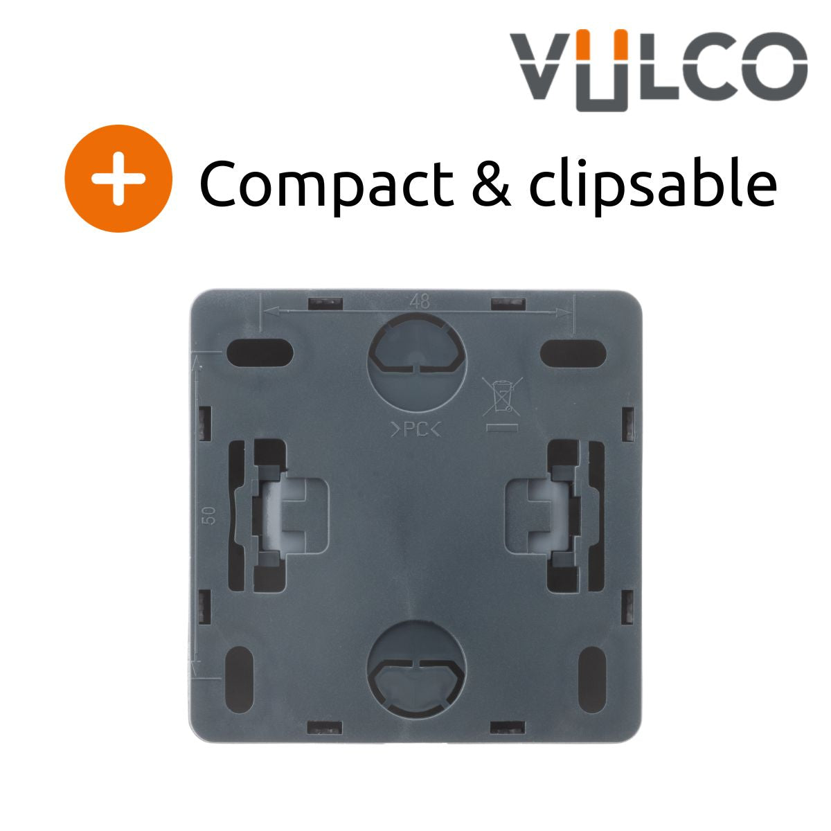 Prise TV en saillie Vulco