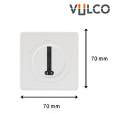Prise téléphone 8 plots en saillie Vulco