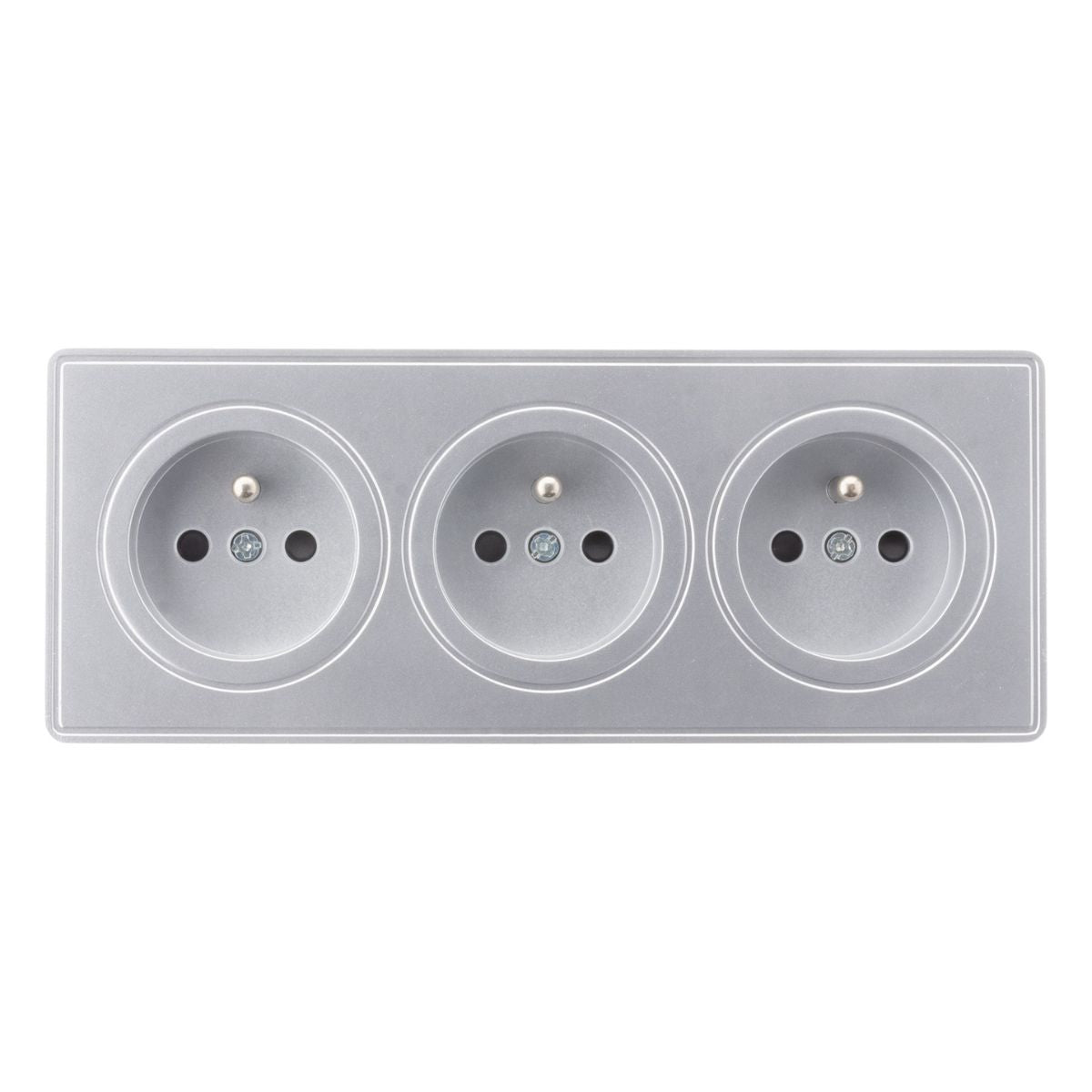 Prise triple saillie 2P+T Vulco Zenitech