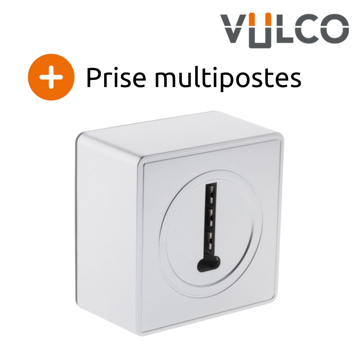Prise téléphone 8 plots en saillie Vulco