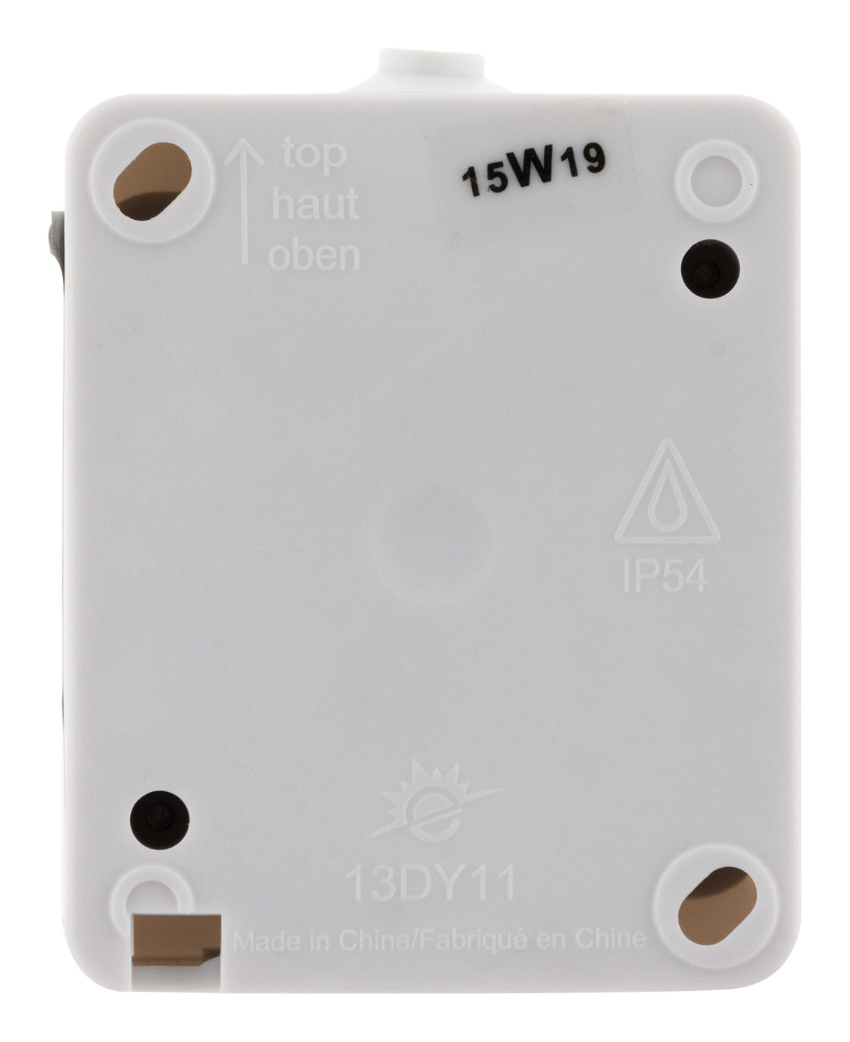 Prise 2P+T IP54 - gris - Zenitech
