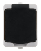 Prise 2P+T IP54 - gris - Zenitech