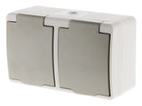 Double prise 2P+T étanche IP54 - Zenitech