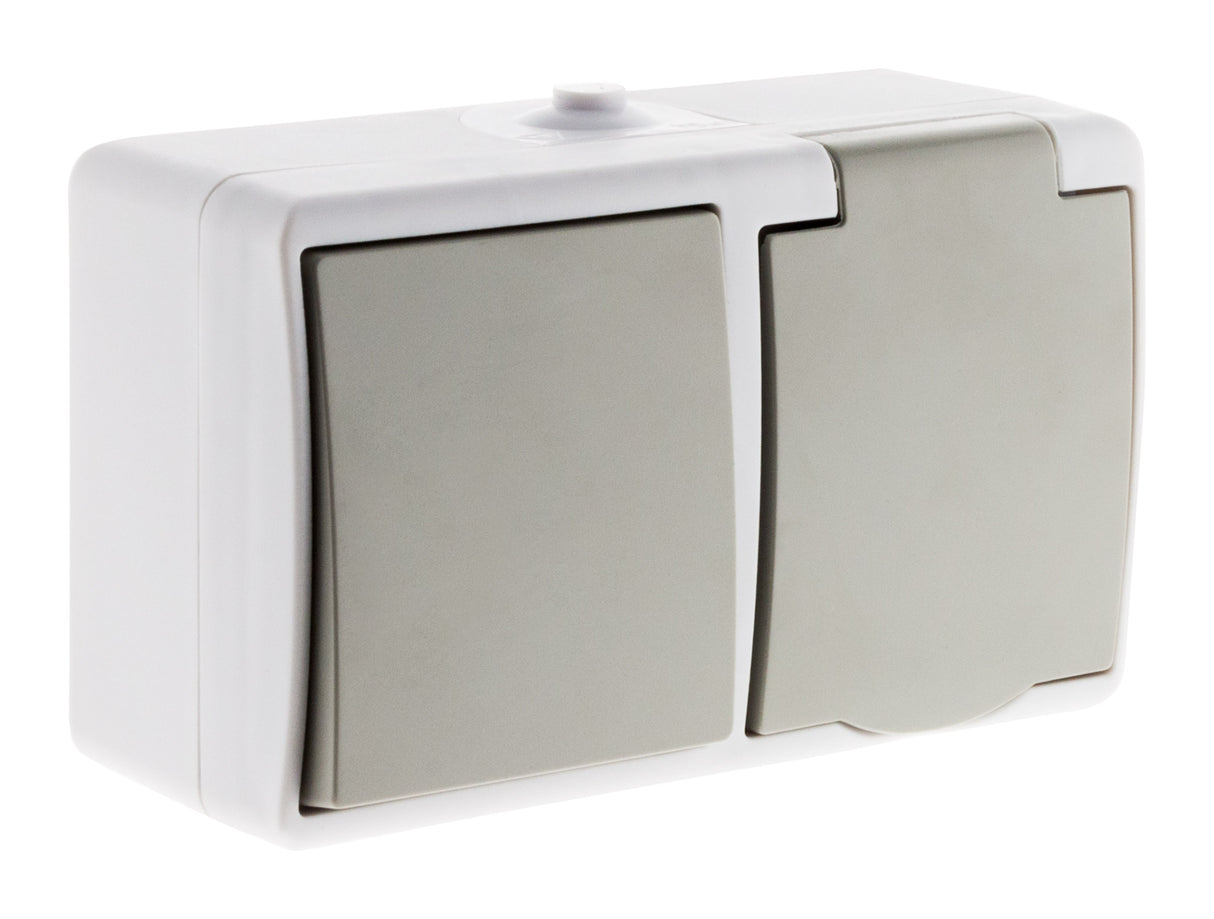 Interrupteur va et vient 2P+T IP54 - Zenitech