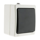 Interrupteur va et vient 10A IP54 - noir - Aquae - Zenitech
