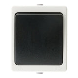 Interrupteur va et vient 10A IP54 - noir - Aquae - Zenitech