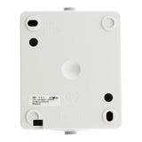 Double interrupteur va et vient 10A IP54 - noir - Aquae - Zenitech
