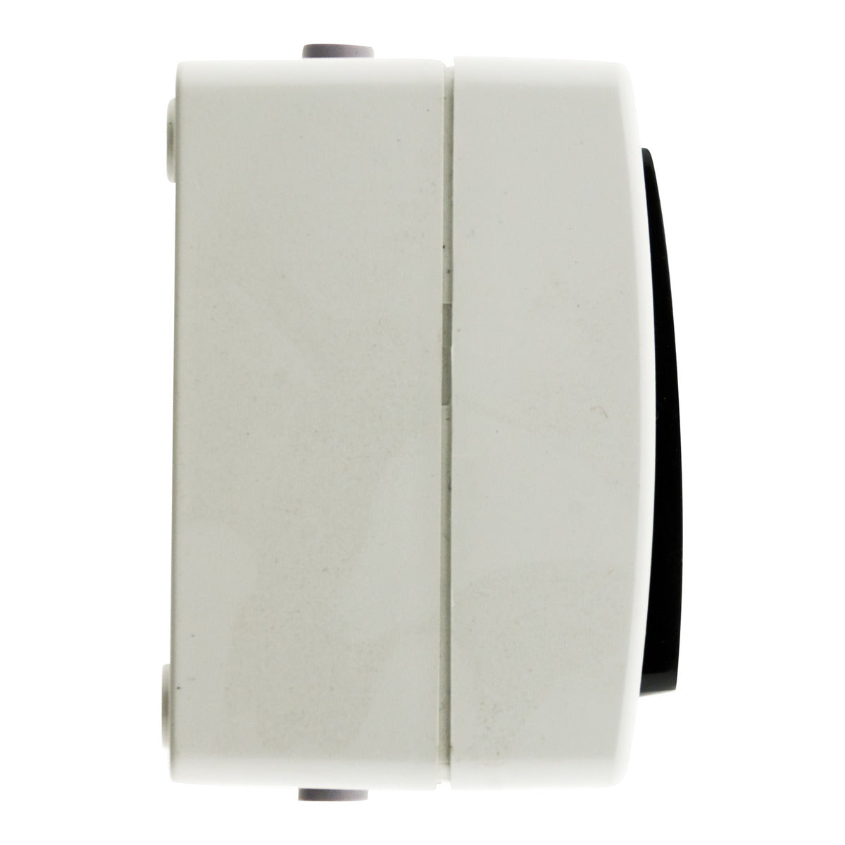 Bouton poussoir Aquae étanche en saillie IP54 - Blanc et Noir - Zenitech