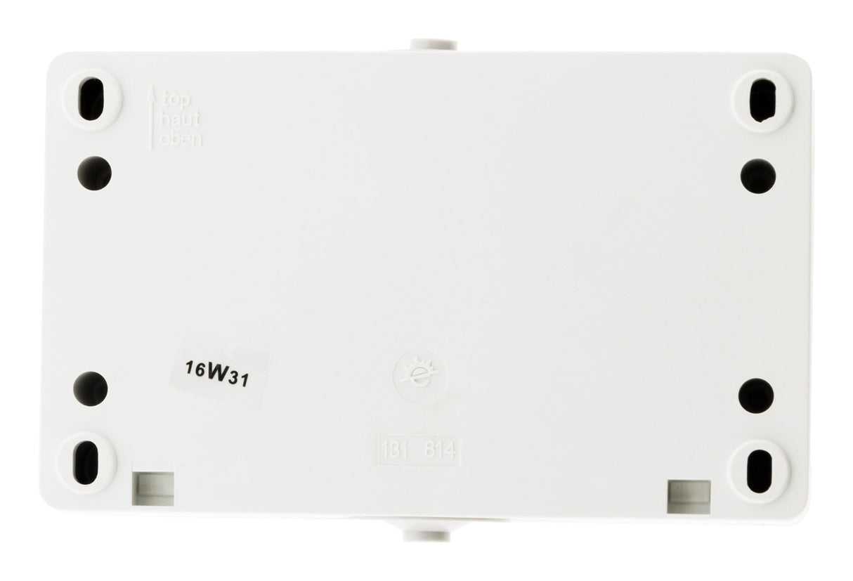 Appareillage mixte horizontal va-et-vient et prise 2P+T - Zenitech