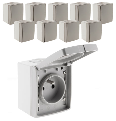 Prise 16A 2P+T IP55 Orok - Zenitech