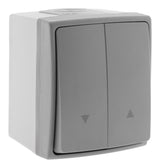 Double interrupteur volets roulants Orok IP55 - Zenitech