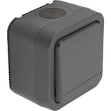 Va-et-vient étanche IP55 bornes automatiques - en saillie - gamme Granite - Protec