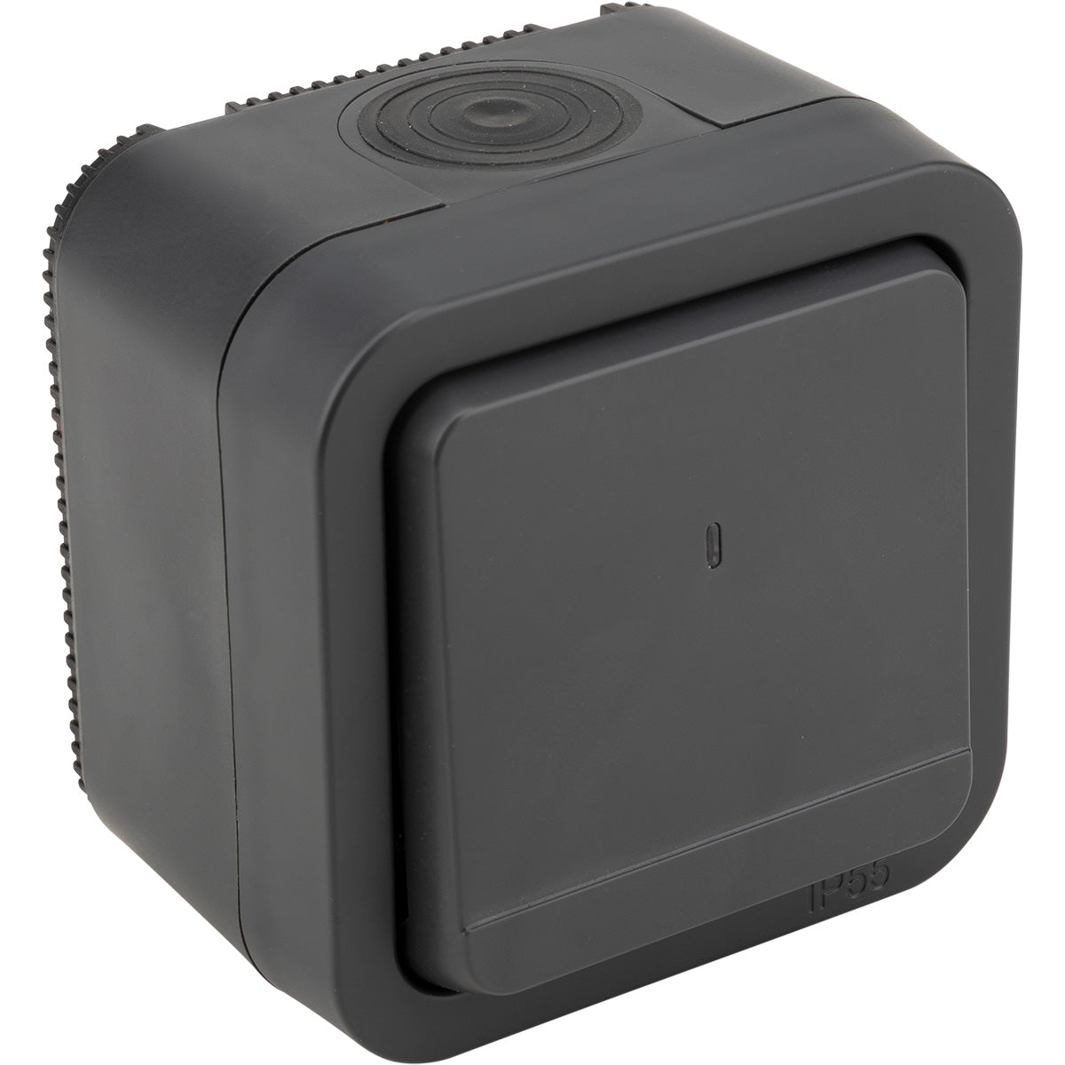 Va-et-vient étanche IP55 bornes auto + voyant lumineux - saillie - gamme Granite - Protec