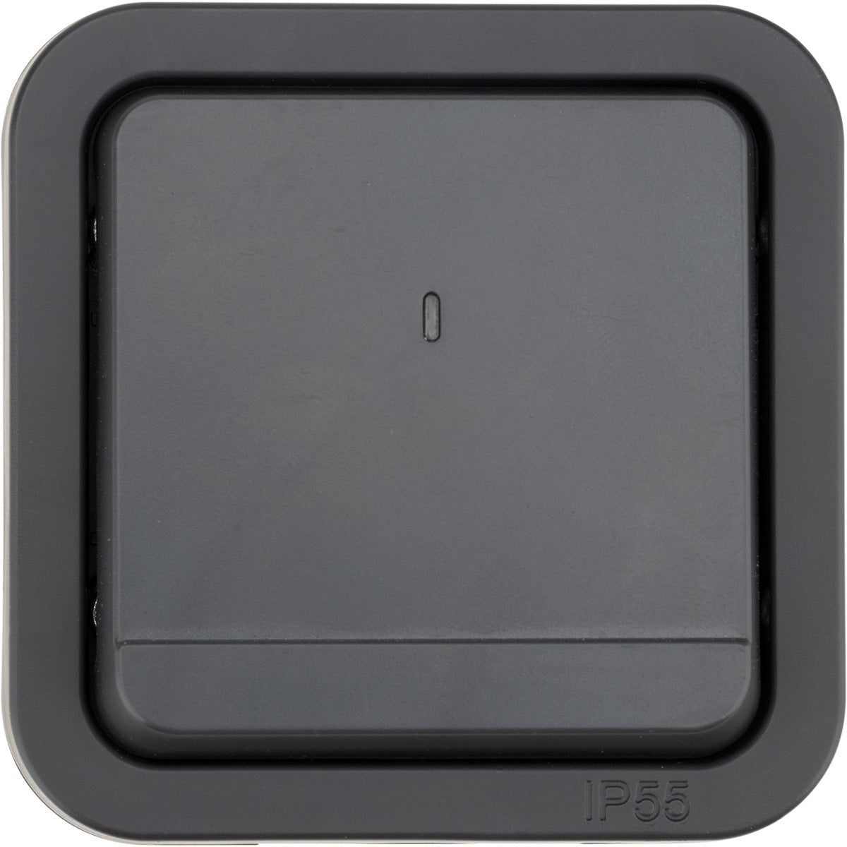 Va-et-vient étanche IP55 bornes auto + voyant lumineux - saillie - gamme Granite - Protec