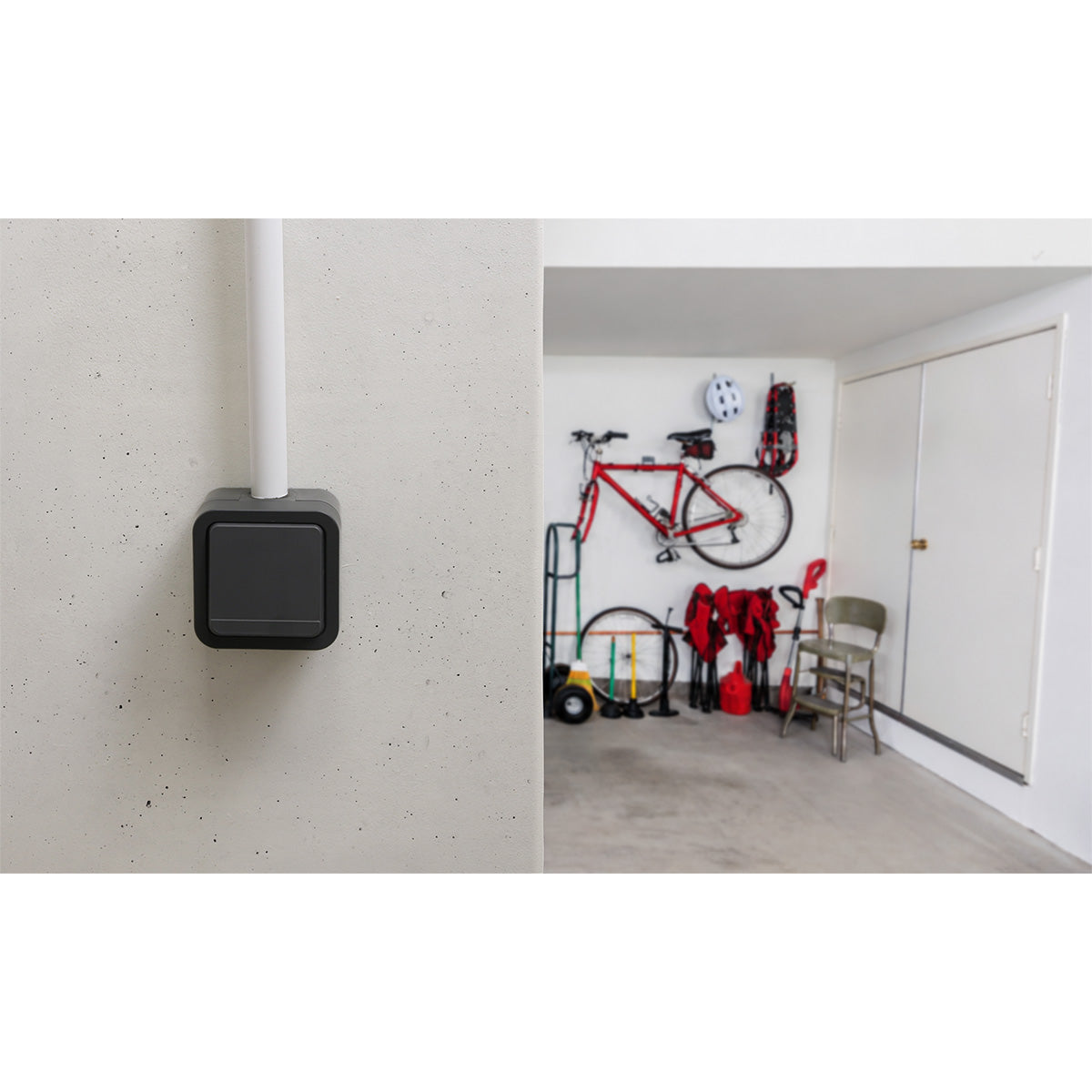Bouton poussoir étanche IP55 bornes automatiques - en saillie - gamme Granite - Protec