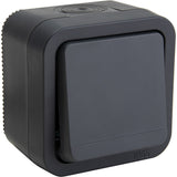 Bouton poussoir étanche IP55 bornes automatiques - en saillie - gamme Granite - Protec