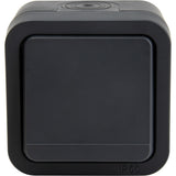 Bouton poussoir étanche IP55 bornes automatiques - en saillie - gamme Granite - Protec