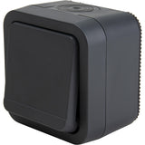 Bouton poussoir étanche IP55 bornes automatiques - en saillie - gamme Granite - Protec