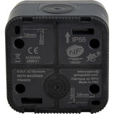Bouton poussoir étanche IP55 bornes automatiques - en saillie - gamme Granite - Protec
