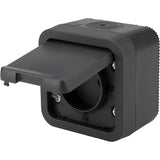 Prise 2P+T 16A simple ou double IP55 - bornes auto saillie - gamme Granite - Protec