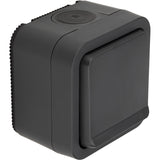 Prise 2P+T 16A simple ou double IP55 - bornes auto saillie - gamme Granite - Protec