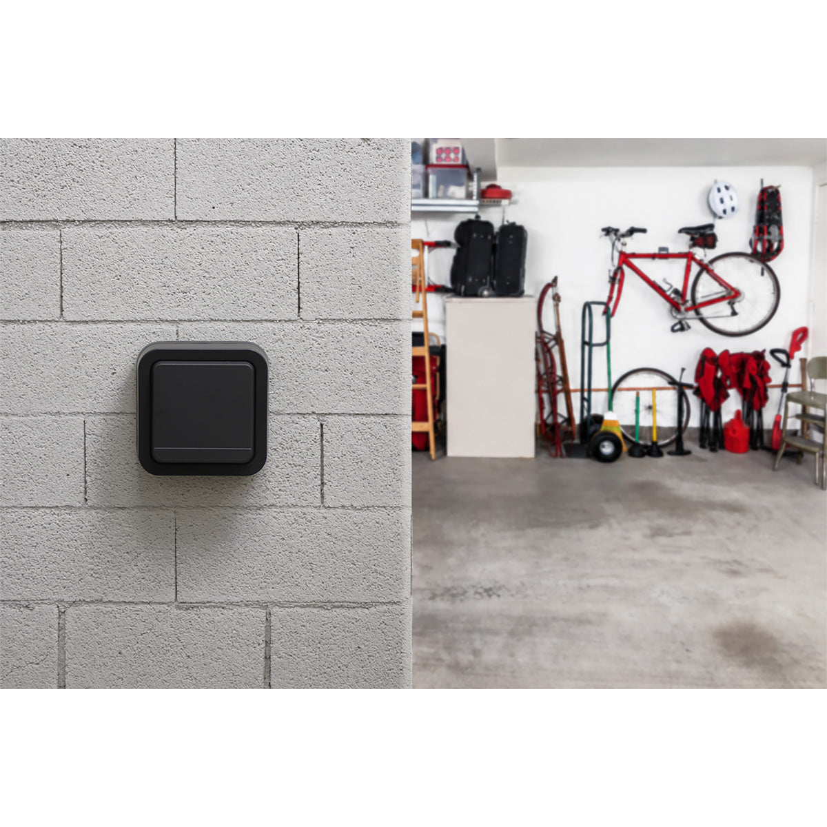 Commande éclairage va-et-vient IP55 - bornes automatiques - saillie - gamme Granite - Protec
