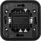 Commande éclairage va-et-vient IP55 - bornes automatiques - saillie - gamme Granite - Protec