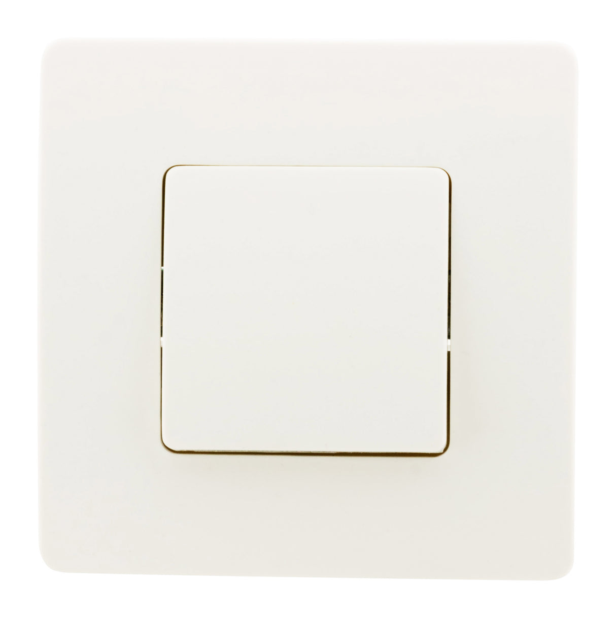 Bouton poussoir bornes auto - blanc - Venus - Zenitech