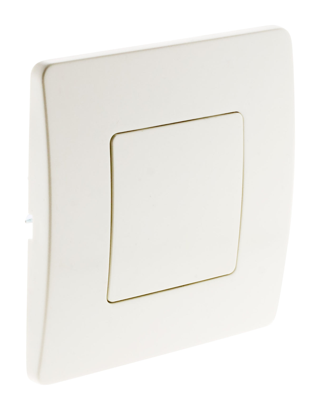 Plaque cache boîte 80x80m Venus - blanc - Zenitech