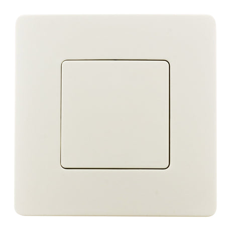 Plaque cache boîte 80x80m Venus - blanc - Zenitech