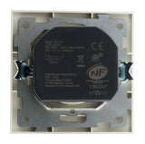 Prise 2P+T 16A encastrable + USB 2,1A - blanc - Zenitech