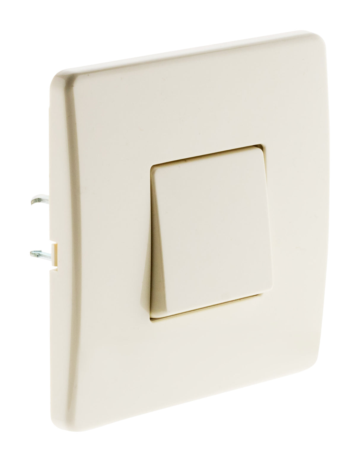 Bouton poussoir 10A blanc - Zenitech
