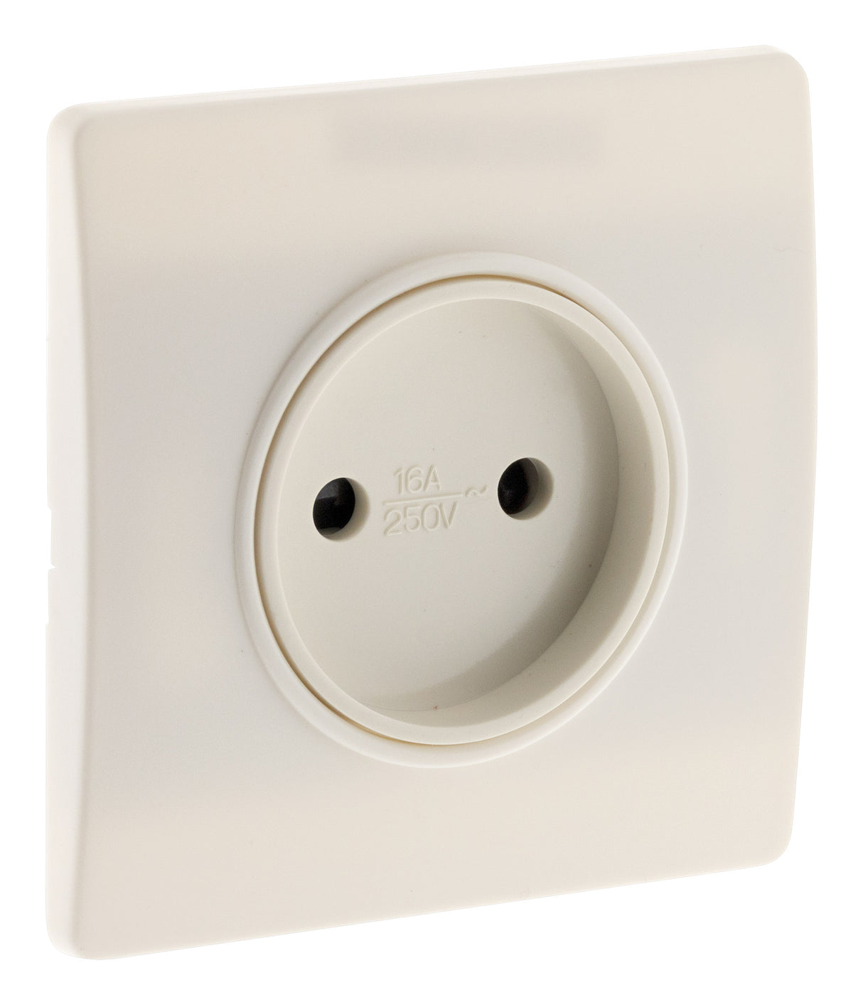Prise 2 pôles encastrable Diwone - Zenitech