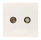 Prise Diwone TV + SAT Ø9.52mm - Zenitech
