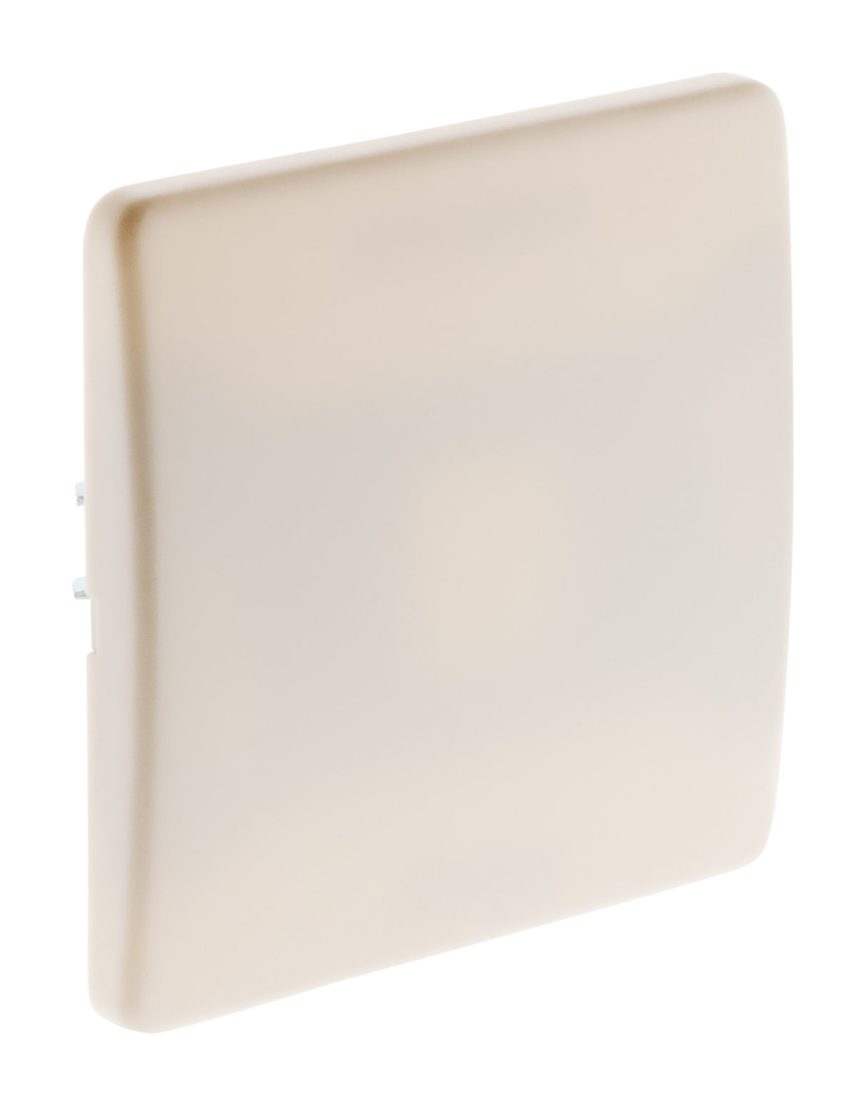 Plaque cache boîte 75x75mm vis + griffes - Blanc - Diwone - Zenitech