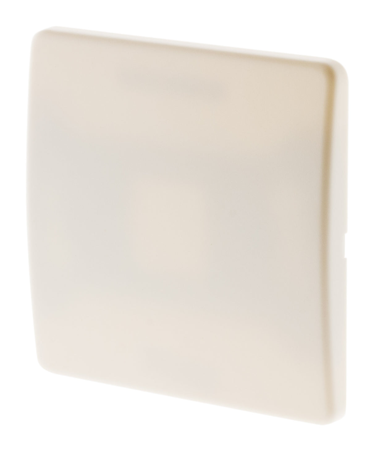 Plaque cache boîte 75x75mm vis + griffes - Blanc - Diwone - Zenitech