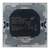 Prise encastrable Schuko 16A + USB - Kalya - Blanc - Zenitech