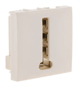 Prise téléphone 8 plots moteur seul blanc - Simplea - Zenitech