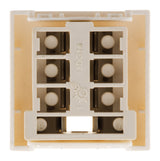 Prise téléphone 8 plots moteur seul blanc - Simplea - Zenitech