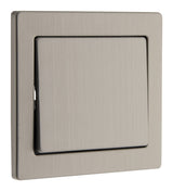 Interrupteur va et vient Inox brossé Art'Flat - Zenitech