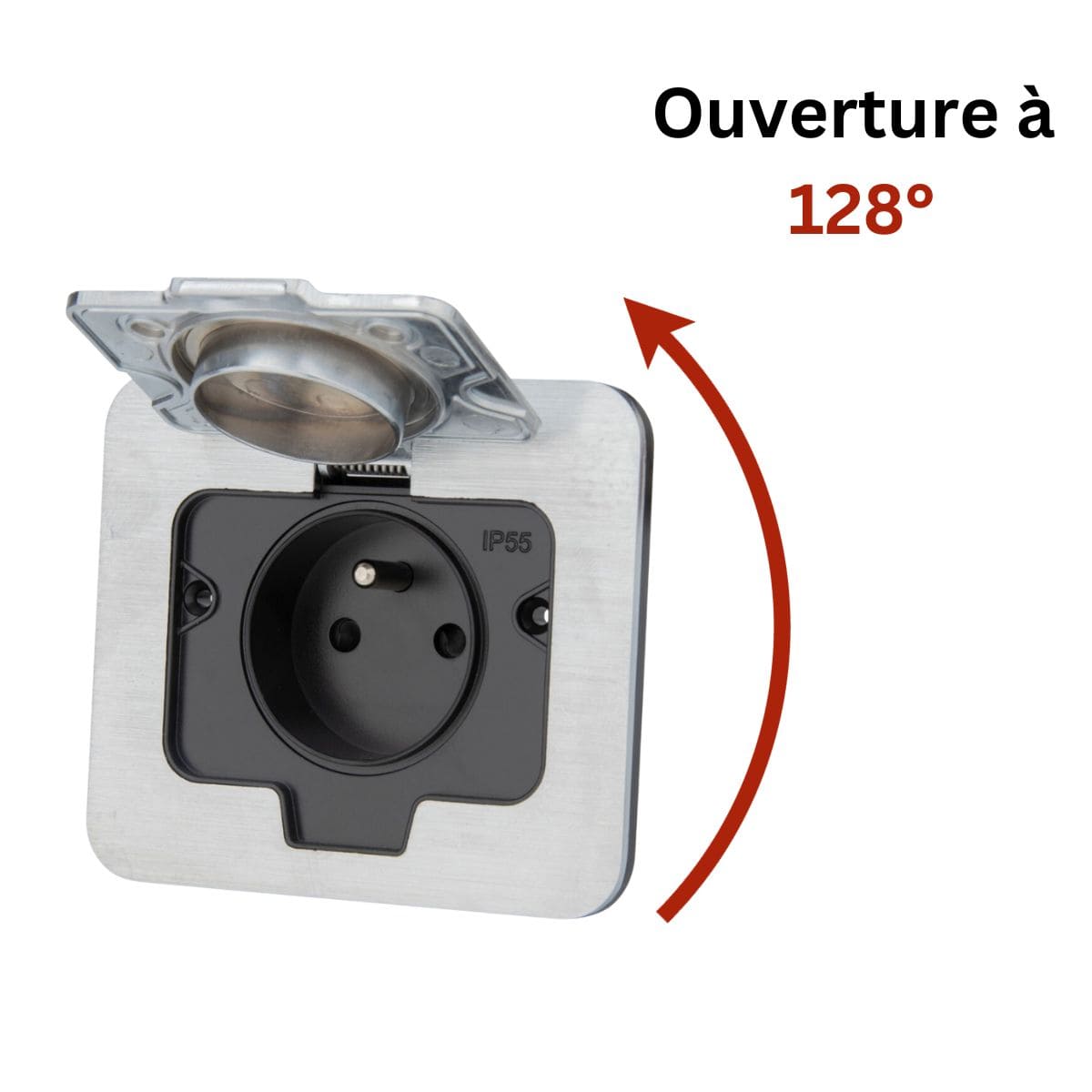 Prise de sol Initiale 16A 2P+T IP55 - Protec