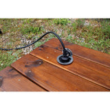 Prise de sol étanche ronde Initiale 16A - 2P+T IP55 - Métal Brossé - Protec