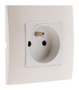 Prise Simplea 2P+T encastrable - Zenitech