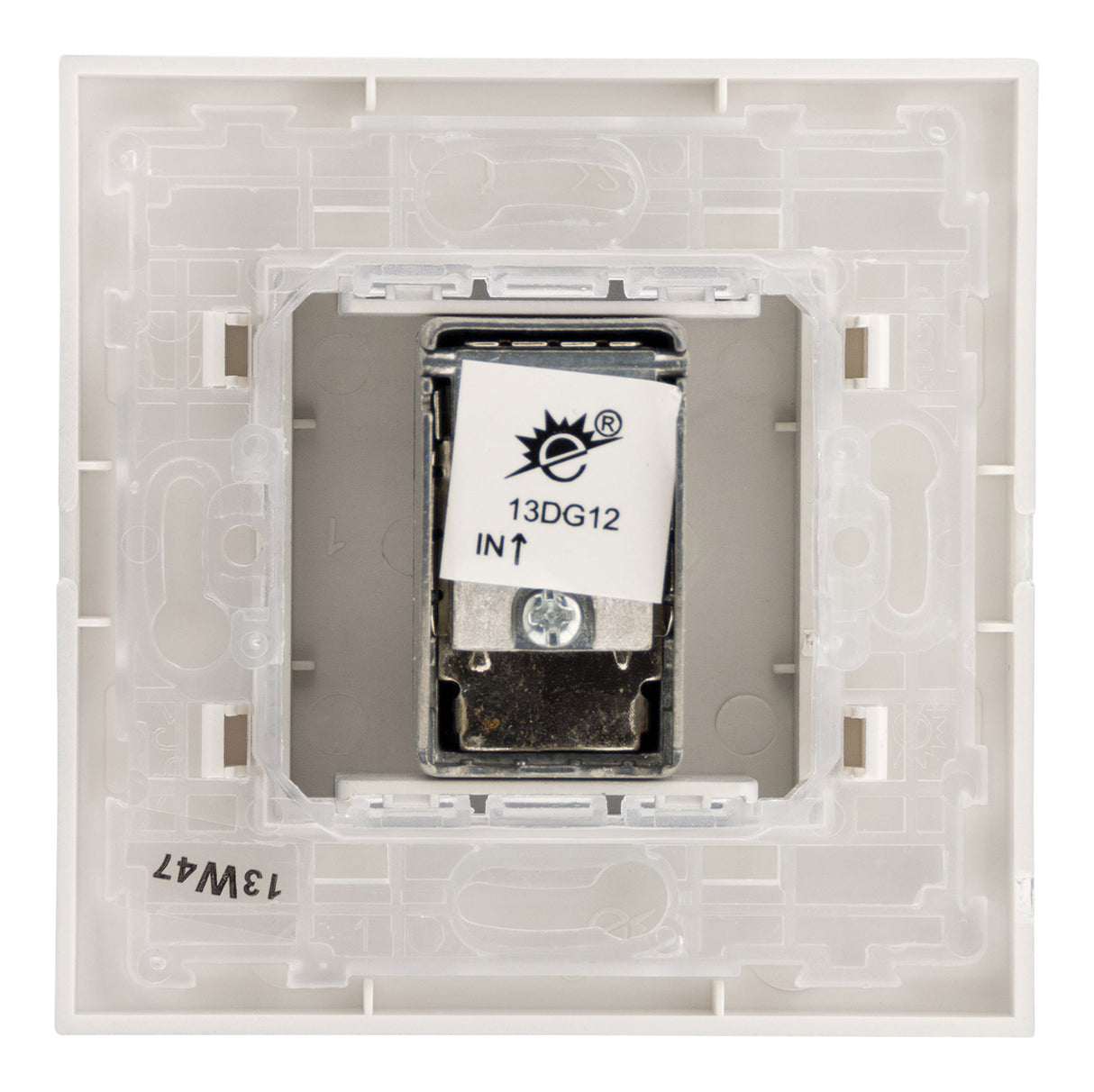 Prise TV Simplea montée module large - Zenitech