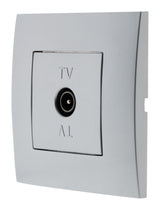 Prise TV Simplea montée module large - Zenitech